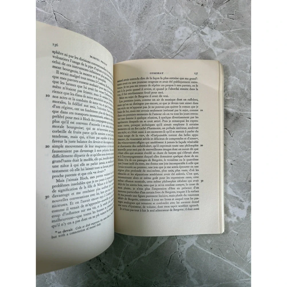 Combray in French by Proust‎ (1952, Trade Paperback) - GOOD